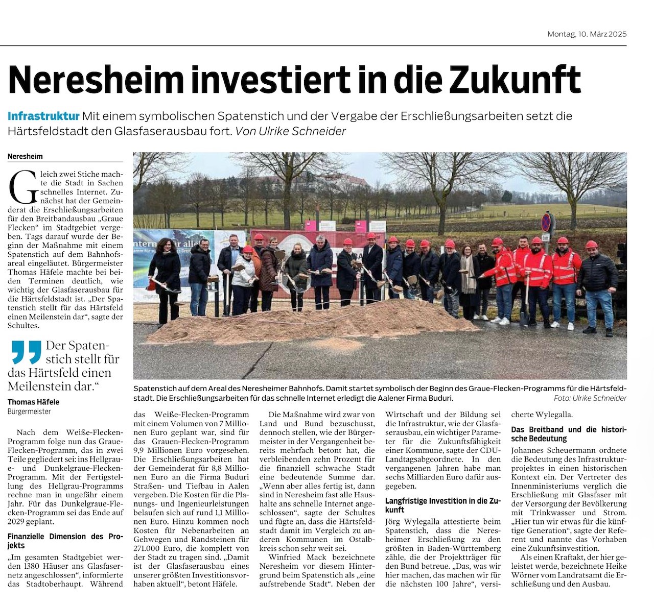 Bericht der SchwäPo